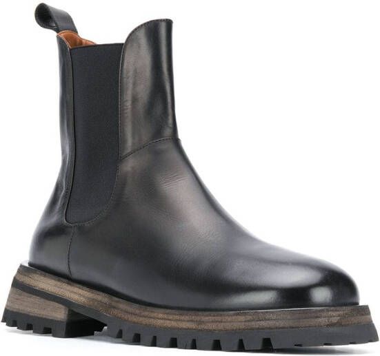 Marsèll ridged-sole Chelsea boots Black