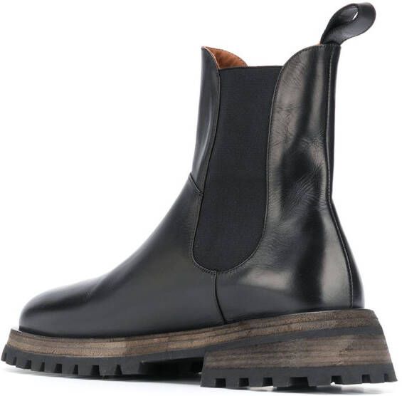 Marsèll ridged-sole Chelsea boots Black