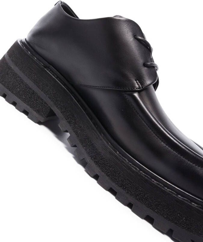 Marsèll ridged-sole Derby shoes Black