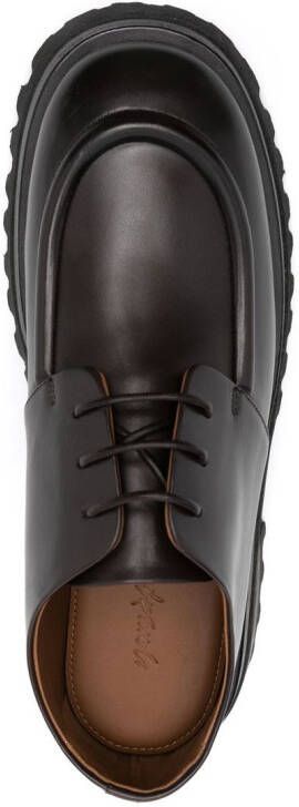 Marsèll ridged-sole Derby shoes Brown