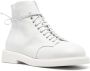 Marsèll round-toe lace-up boots White - Thumbnail 2