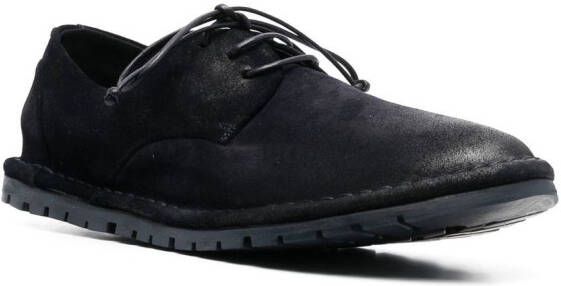 Marsèll round-toe lace-up derby shoes Blue