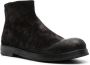 Marsèll round-toe leather ankle boots Black - Thumbnail 2