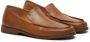Marsèll round-toe leather loafers Brown - Thumbnail 2