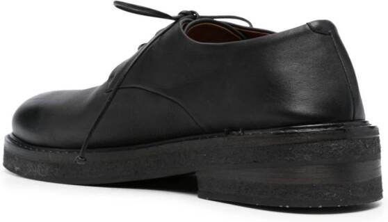 Marsèll round-toe leather oxford shoes Black