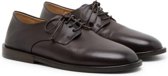Marsèll round-toe leather shoes Brown