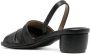 Marsèll round-toe leather slingback sandals Black - Thumbnail 3