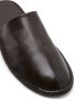 Marsèll round-toe leather slippers Brown - Thumbnail 4