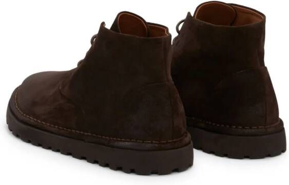 Marsèll Sancrispa Alta Pomice leather boots Brown