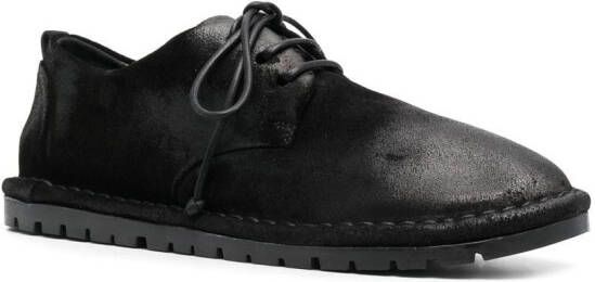 Marsèll Sancrispa leather derby shoes Black