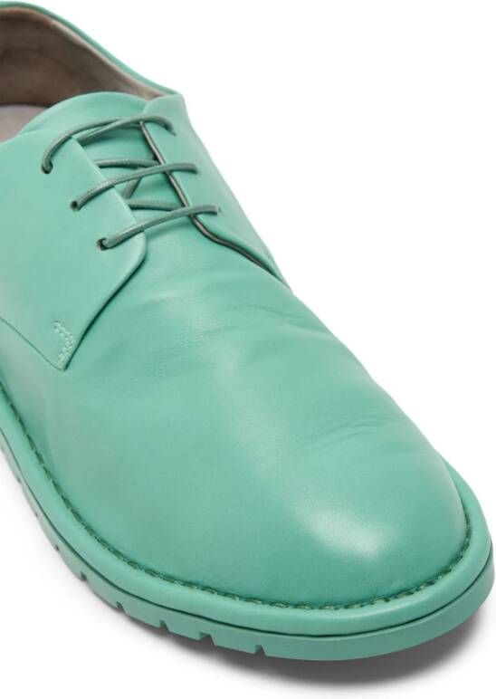 Marsèll Sancrispa leather derby shoes Green