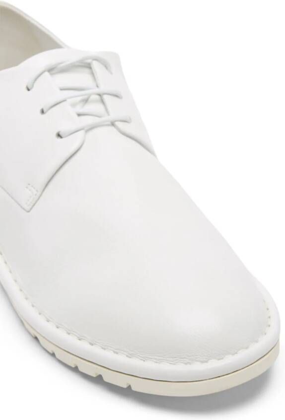 Marsèll Sancrispa leather Derby shoes White