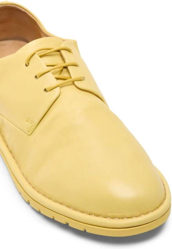 Marsèll Sancrispa leather derby shoes Yellow