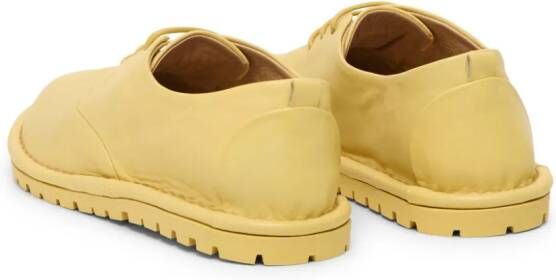 Marsèll Sancrispa leather Oxford shoes Yellow