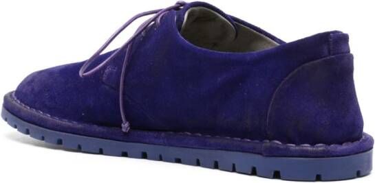 Marsèll Sancrispa suede derby shoes Purple