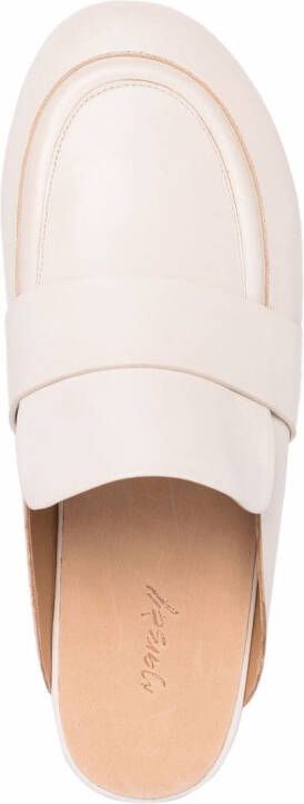 Marsèll sip-on leather loafers Neutrals