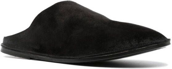 Marsèll slip-on calf-leather slides Black