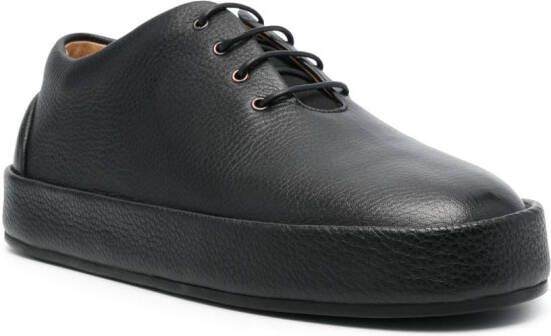 Marsèll slip-on leather derby shoes Black