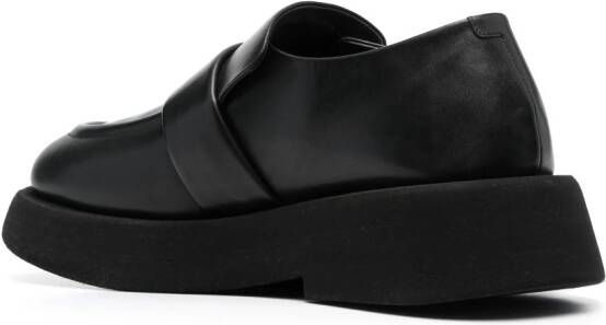 Marsèll slip-on leather loafers Black