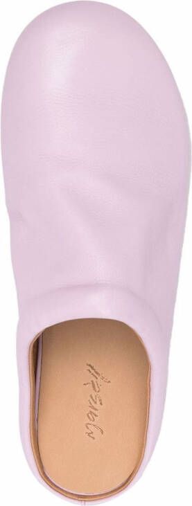 Marsèll slip-on leather mules Pink