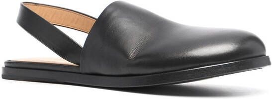 Marsèll slip-on leather sandals Black