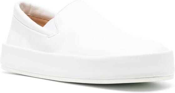 Marsèll slip-on leather sneakers White