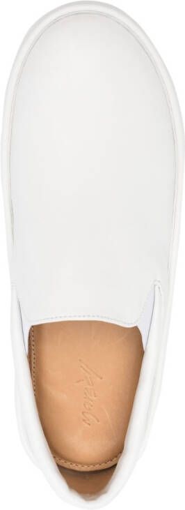 Marsèll slip-on leather sneakers White