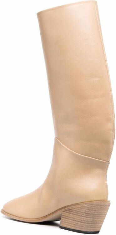 Marsèll slouched slip-on boots Neutrals