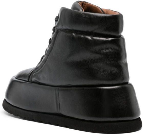 Marsèll smooth-grain leather boots Black