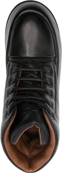 Marsèll smooth-grain leather boots Black