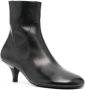 Marsèll smooth grain round-toe leather boots Black - Thumbnail 2