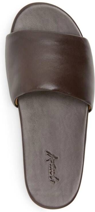 Marsèll Spanciata leather sandals Brown