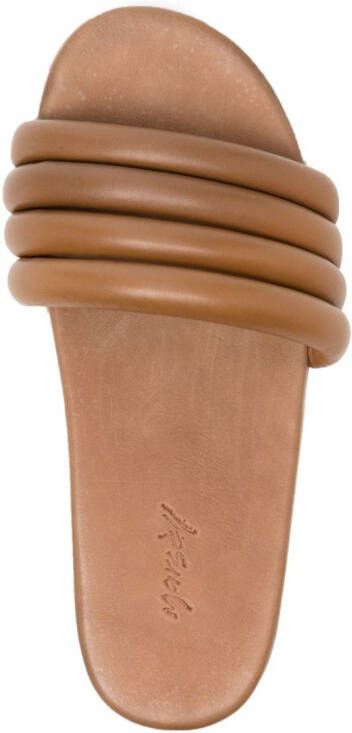 Marsèll Spanciata Scalzato leather sandals Brown