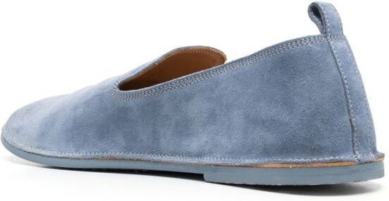Marsèll Spatolona leather slippers Blue