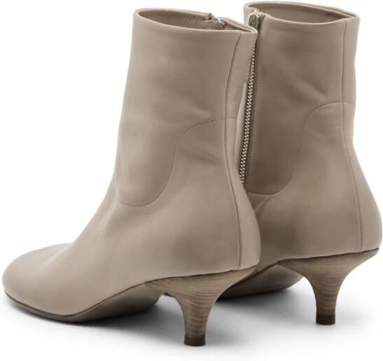 Marsèll Spilla leather ankle boots Neutrals