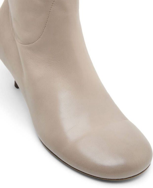 Marsèll Spilla leather ankle boots Neutrals