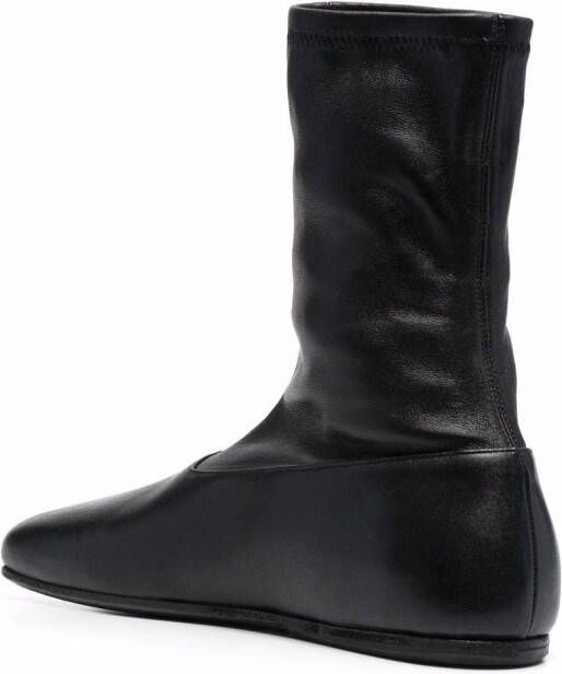 Marsèll square-toe ankle boots Black