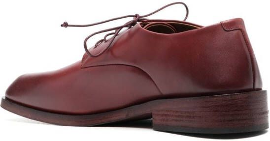 Marsèll square-toe derby shoes Red
