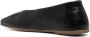 Marsèll square-toe leather ballerina shores Black - Thumbnail 3