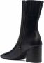 Marsèll square-toe mid-calf leather boots Black - Thumbnail 3