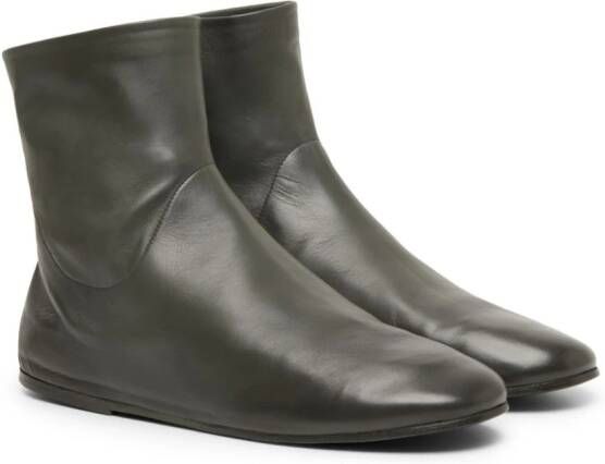 Marsèll Steccoblocco leather ankle boots Green