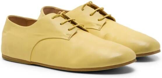 Marsèll Steccoblocco leather Derby shoes Yellow