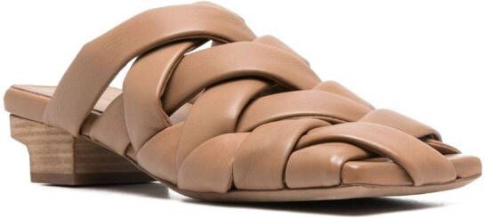 Marsèll strappy leather sandals Brown