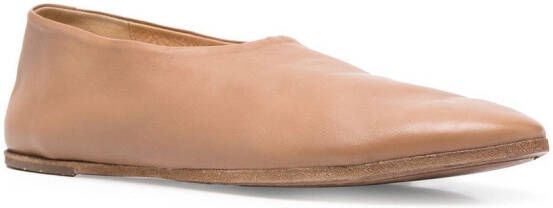 Marsèll Strasacco leather loafers Neutrals