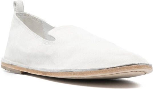 Marsèll Strasacco slip-on leather loafers Grey