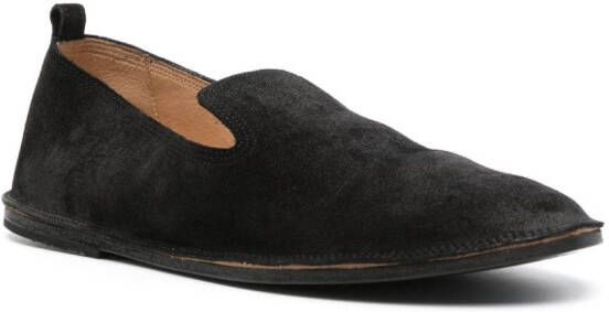 Marsèll Strasacco suede slippers Black