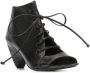 Marsèll structured lace-up ankle boots Black - Thumbnail 2