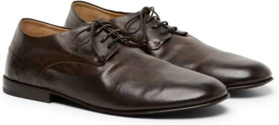 Marsèll Stucco leather Derby shoes Brown