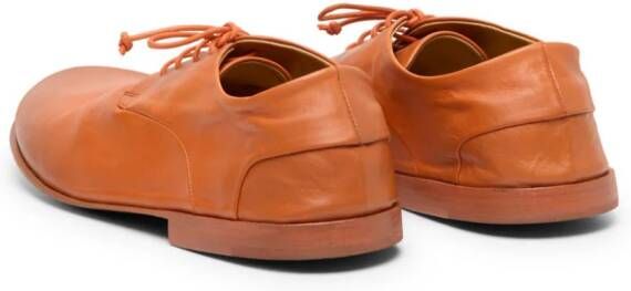 Marsèll Stucco leather Derby shoes Orange