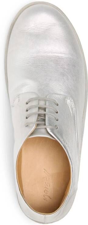 Marsèll Stucco leather Derby shoes Silver